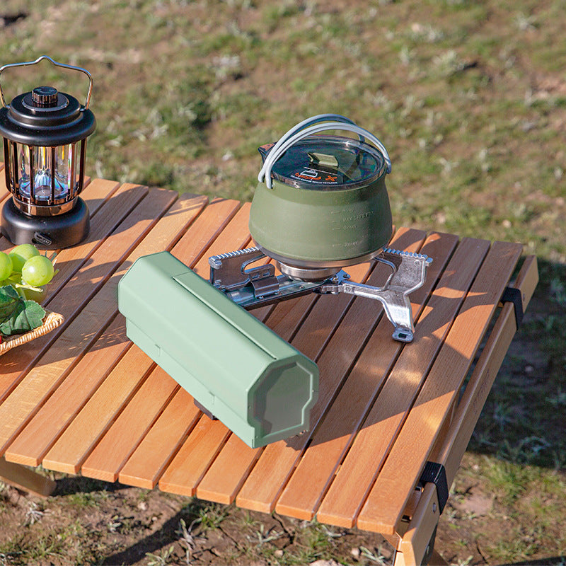Camping Gas Stove - Portable Folding Cassette Stove