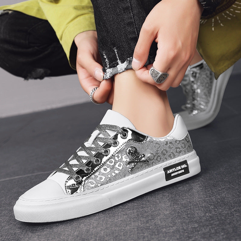 New Fashion Casual Skull Sneakers - Trendy, Lightweight, and Comfortable Footwear