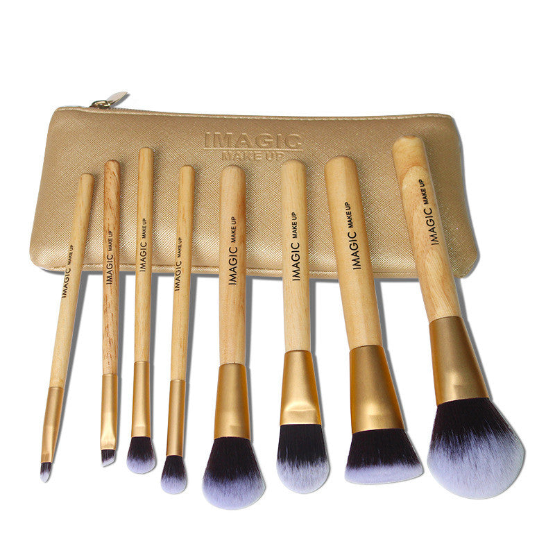 Professional Makeup Brush Set - Foundation, Blush, Powder, Eyeshadow & Highlighter Brushes