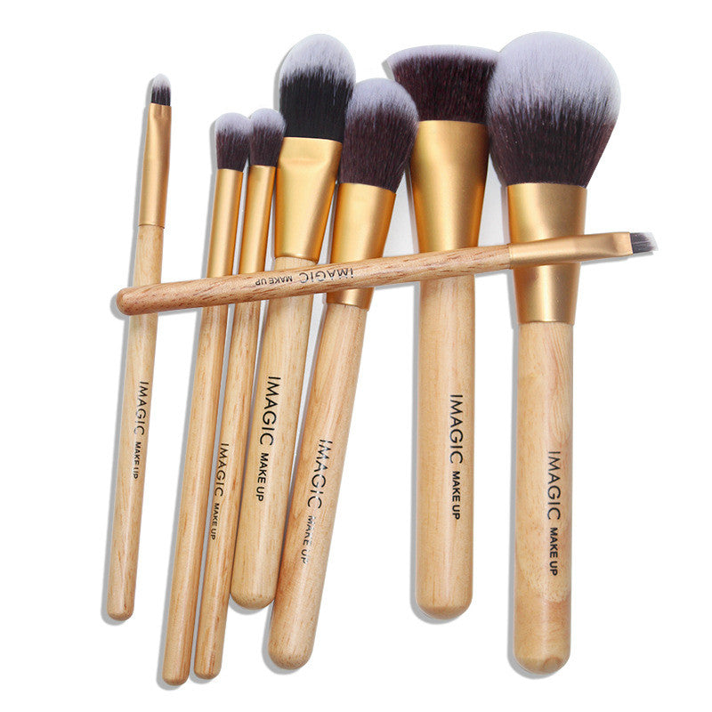 Professional Makeup Brush Set - Foundation, Blush, Powder, Eyeshadow & Highlighter Brushes