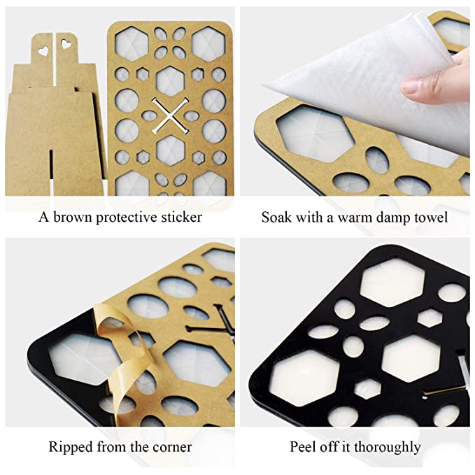 14-Hole Makeup Brush Drying Rack - Multifunction Brush Stand & Display Holder