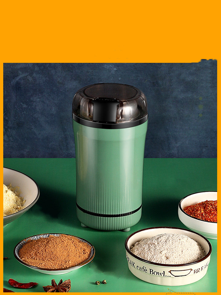 Small Grain Grinder - Household Flour & Coffee Milling Machine for Dry Grinding