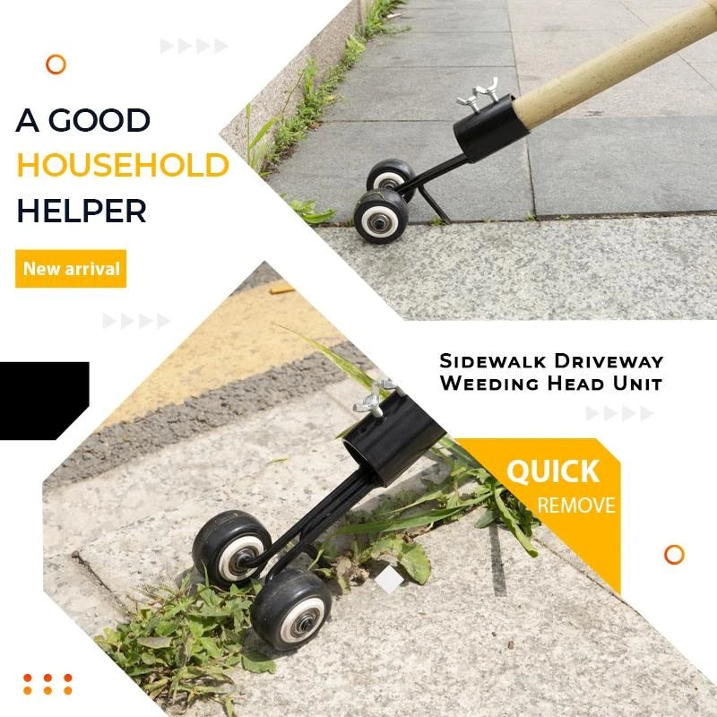 Handheld Garden Weeder Tool – Grass & Lawn Razor for Fast Root Removal