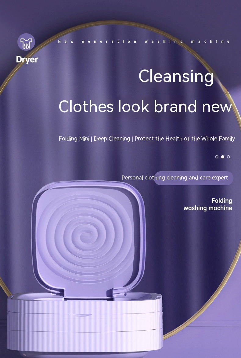 Portable Folding Washing Machine – Your Laundry Solution Anywhere, Anytime