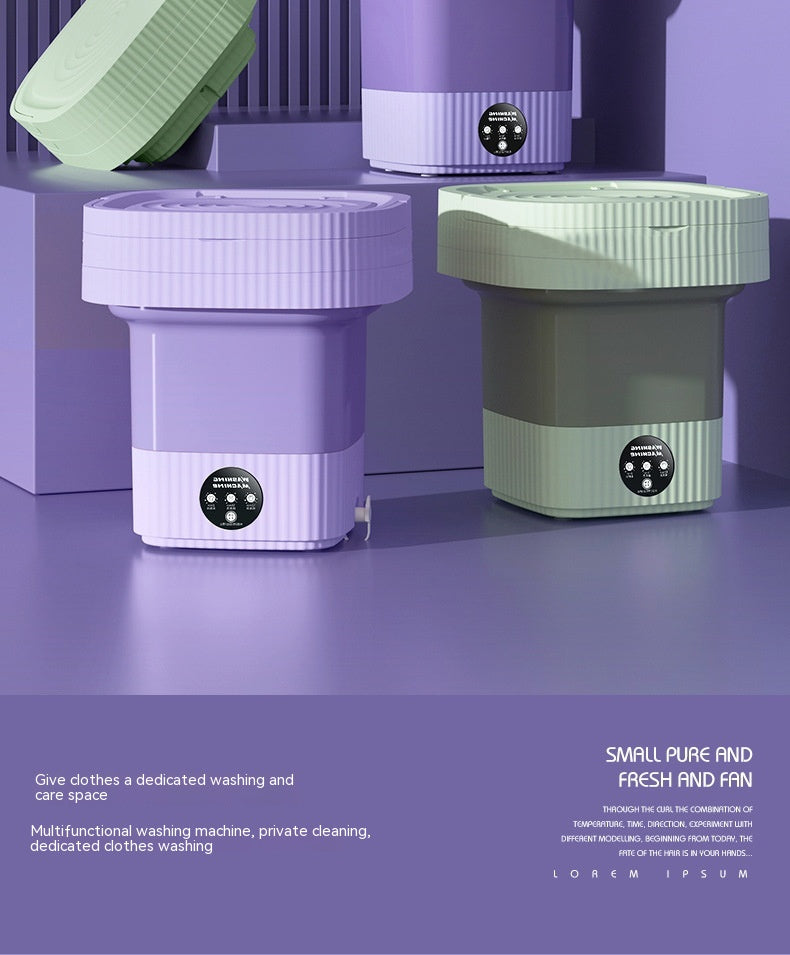 Portable Folding Washing Machine – Your Laundry Solution Anywhere, Anytime