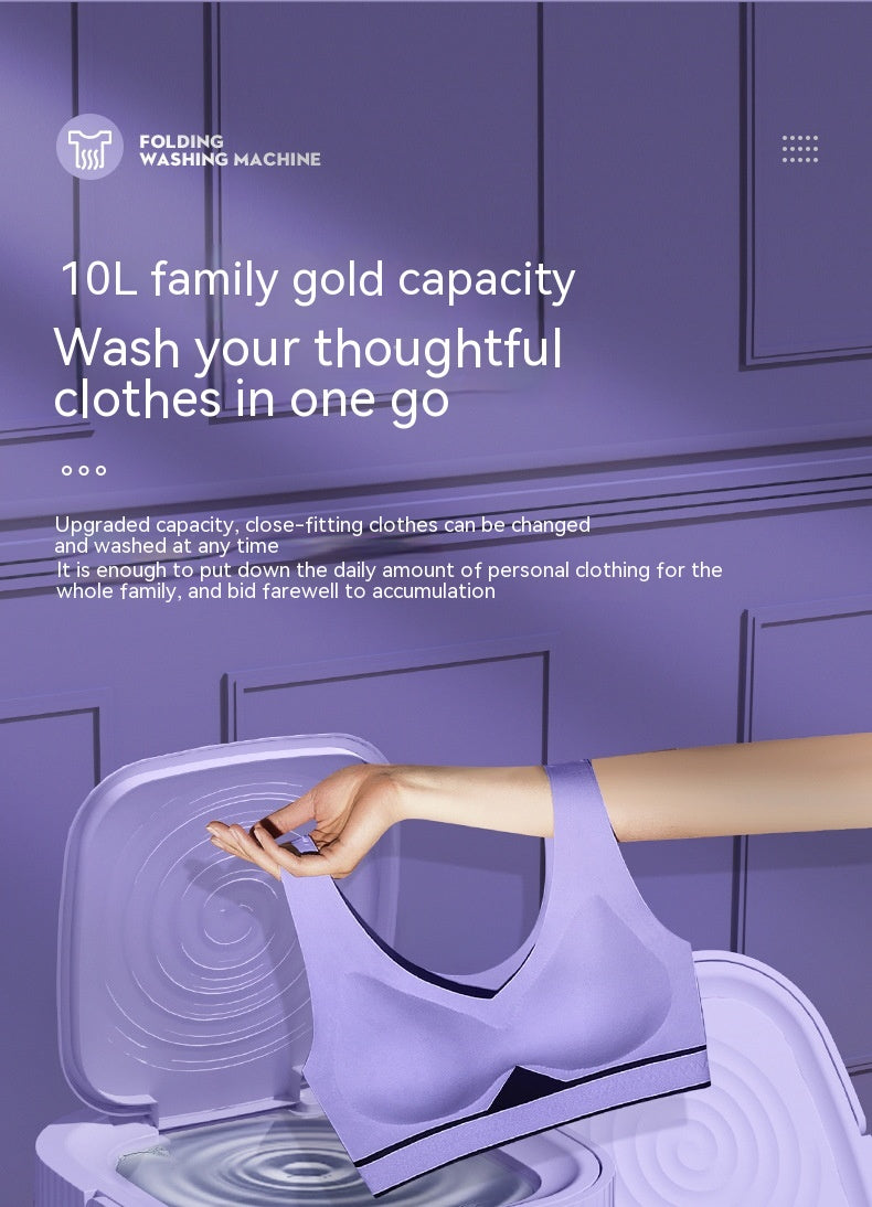 Portable Folding Washing Machine – Your Laundry Solution Anywhere, Anytime