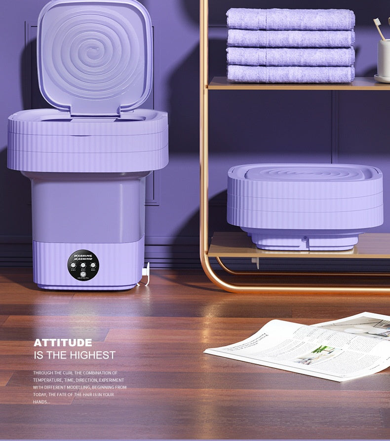 Portable Folding Washing Machine – Your Laundry Solution Anywhere, Anytime