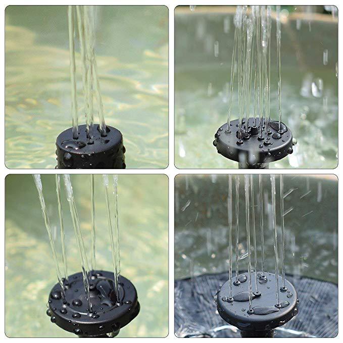 Solar-Powered Garden Fountain – Classic Round Floating Outdoor Water Feature
