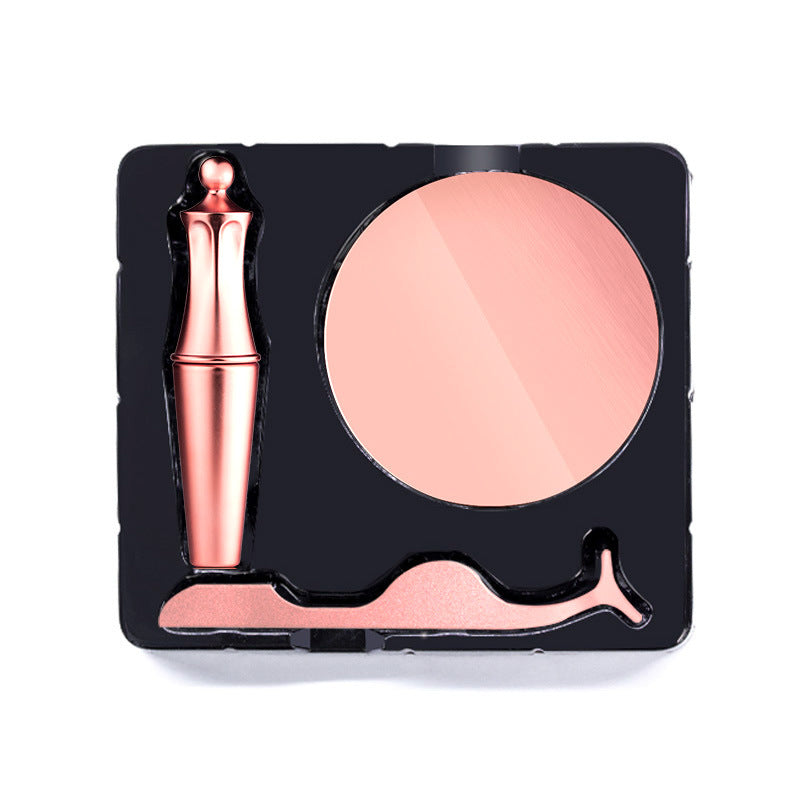 Magnetic Eyeliner & False Eyelash Set - Long-Lasting Natural Look with Tweezer Tool
