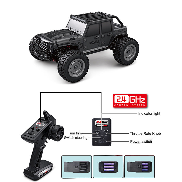 Full-Scale High-Speed Remote Control Car – Rechargeable Racing RC Toy for Kids & Adults