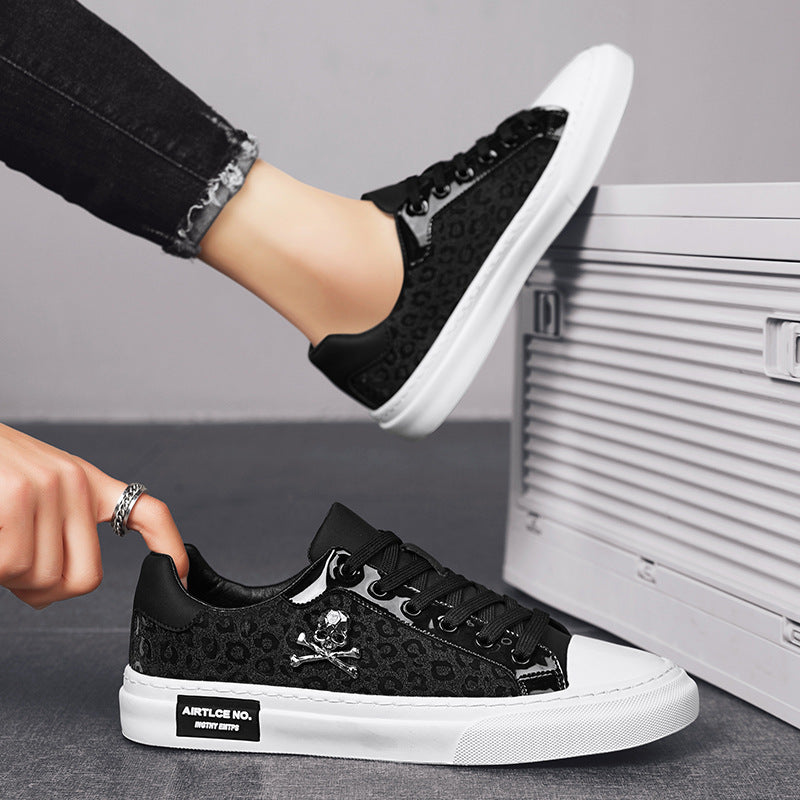 New Fashion Casual Skull Sneakers - Trendy, Lightweight, and Comfortable Footwear