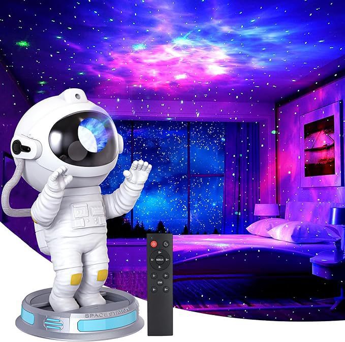 Astronaut Galaxy Star Projector Lamp
