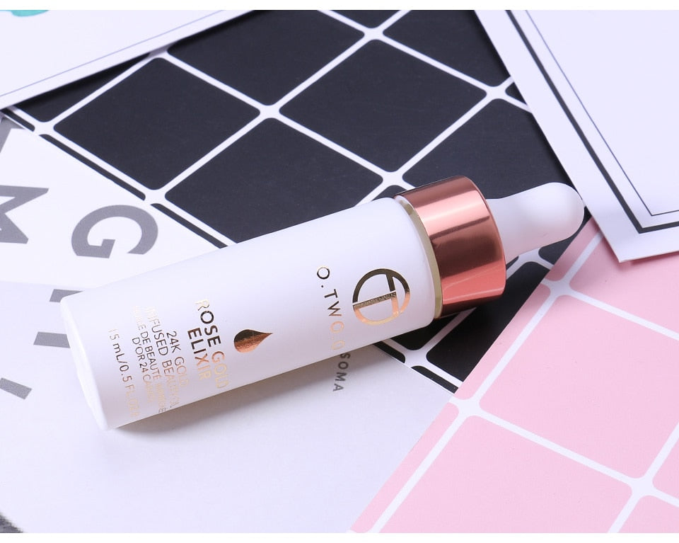 24K Rose Gold Elixir - Moisturizing & Anti-Aging Face Oil for Radiant Skin