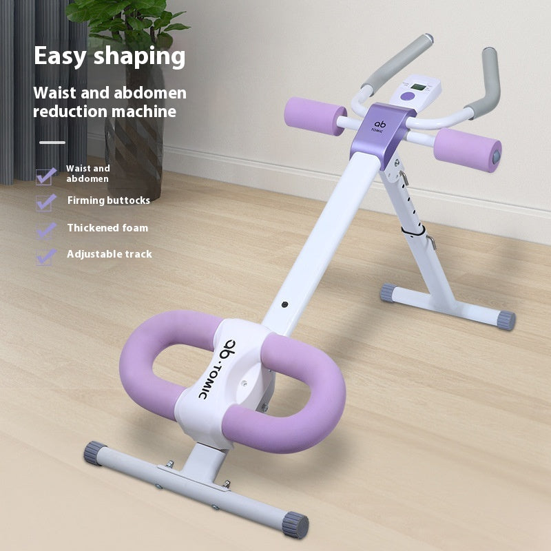 Ab Rocket Waist Shaping Machine - Abdominal Muscle Fitness Equipment for Core Workouts