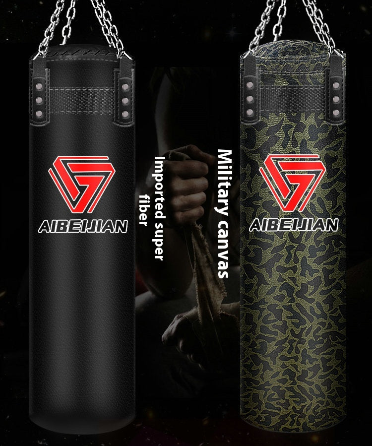 Hanging Sanda Boxing Sandbag - Durable Punching Bag for Fitness & Training