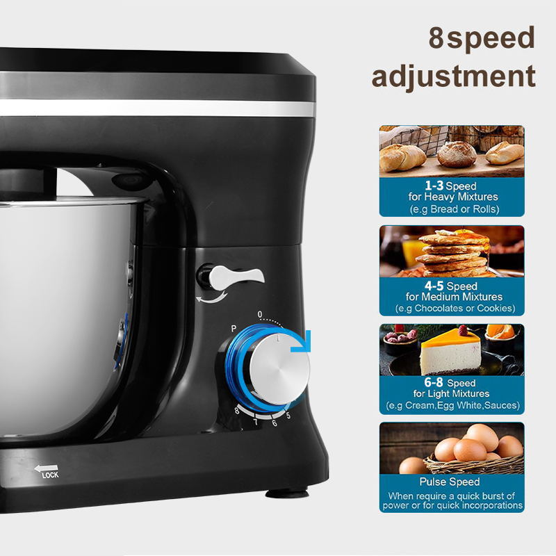 Chef's Cream Blender Stand Mixer & Egg Beater