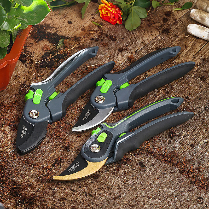 Garden Pruning Shears – Heavy-Duty Flower & Plant Trimming Scissors