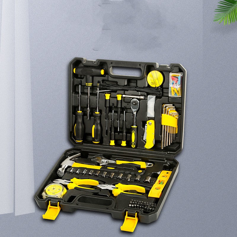 Household & Car Repair Tool Set – Complete Hand Tool Kit with Durable Storage Toolbox