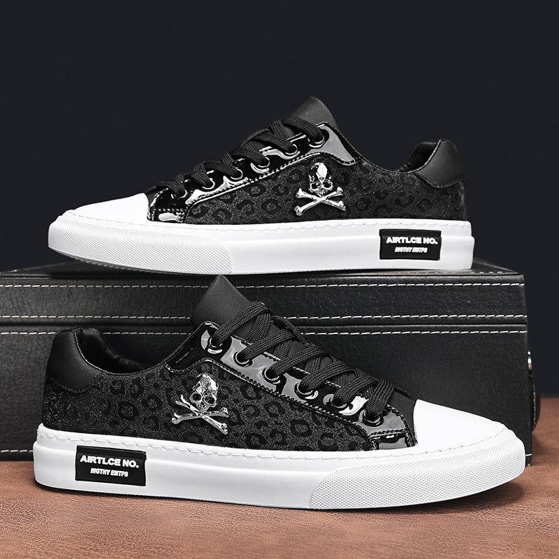 New Fashion Casual Skull Sneakers - Trendy, Lightweight, and Comfortable Footwear
