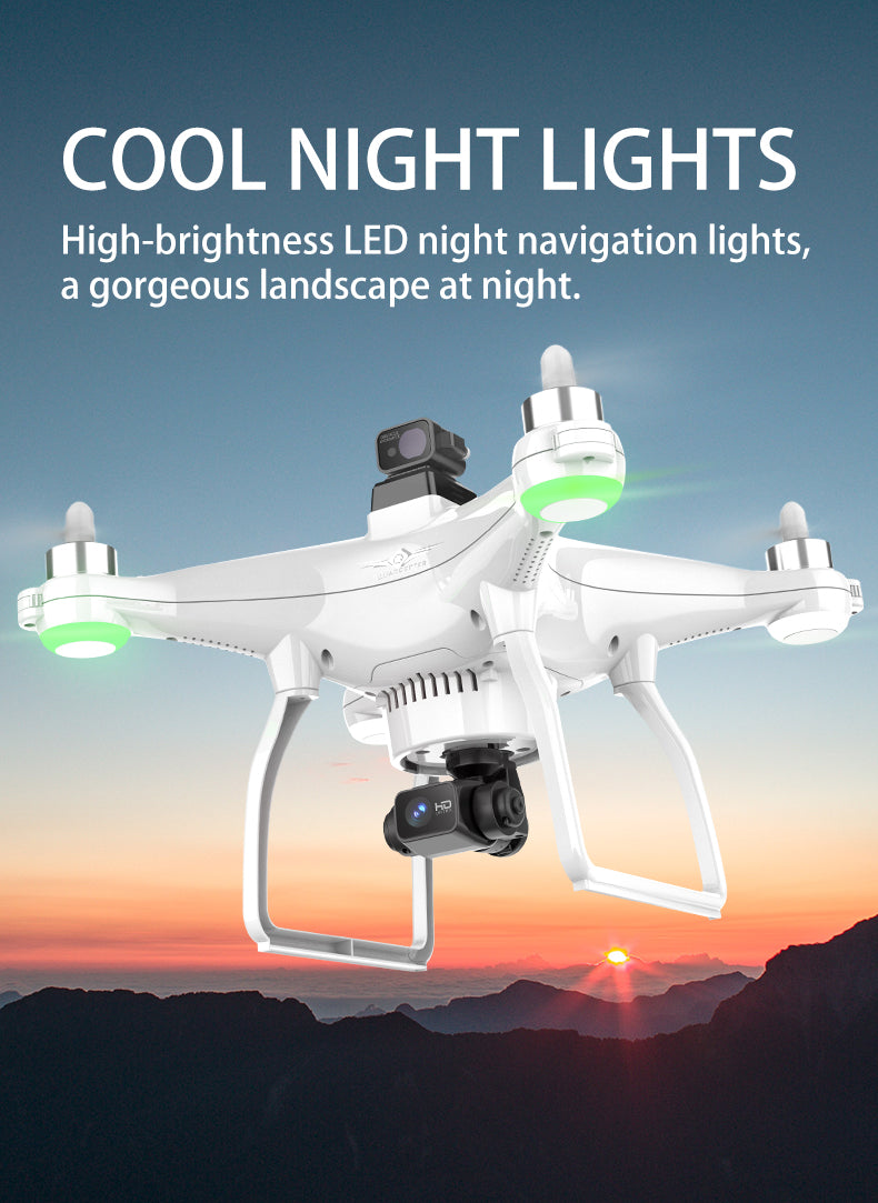 4K HD Dual-GPS Drone with Laser Obstacle Avoidance – 3-Axis Gimbal & Long-Range FPV Quadcopter
