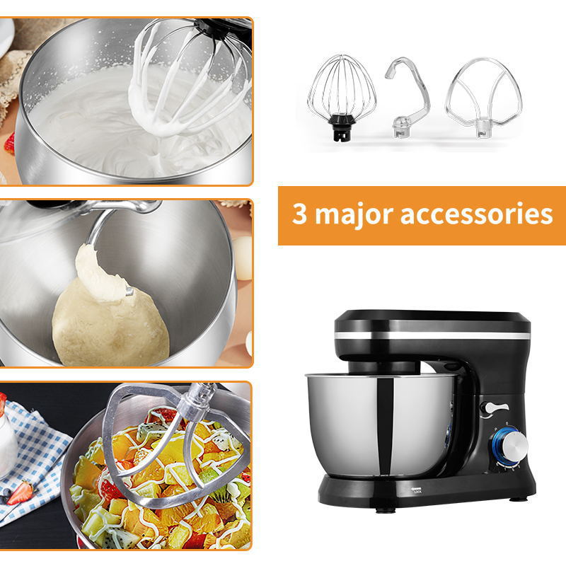 Chef's Cream Blender Stand Mixer & Egg Beater