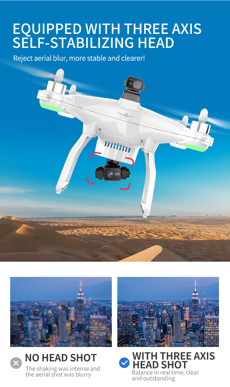 4K HD Dual-GPS Drone with Laser Obstacle Avoidance – 3-Axis Gimbal & Long-Range FPV Quadcopter