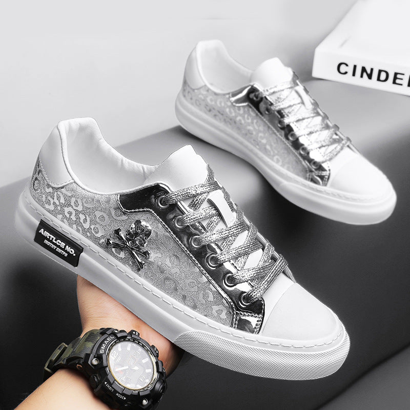 New Fashion Casual Skull Sneakers - Trendy, Lightweight, and Comfortable Footwear