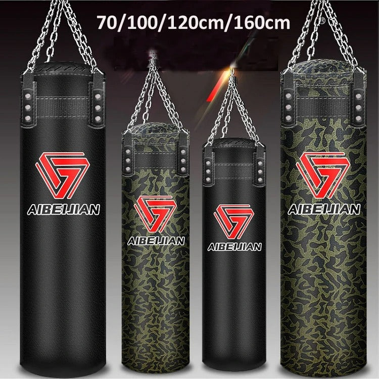 Hanging Sanda Boxing Sandbag - Durable Punching Bag for Fitness & Training