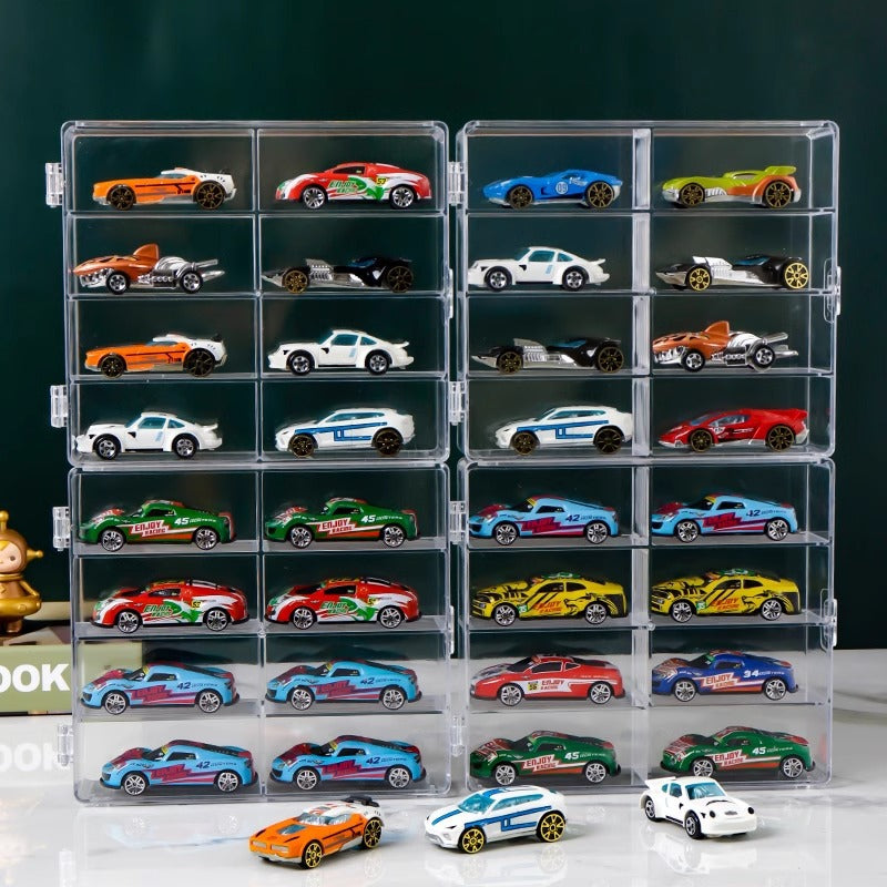 Plastic Acrylic Dustproof Toy Storage Box