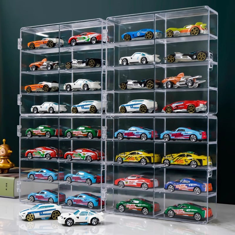 Plastic Acrylic Dustproof Toy Storage Box