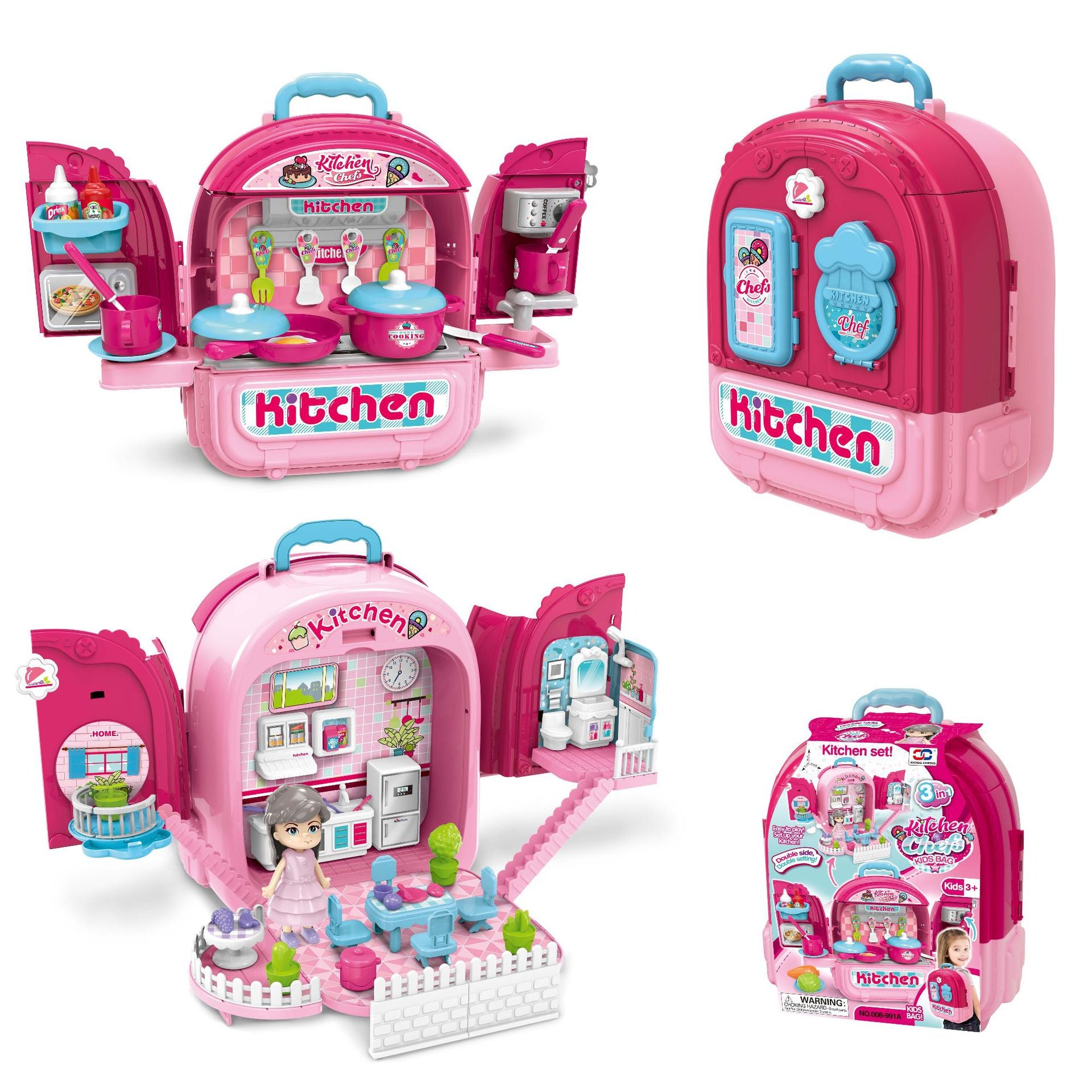Children’s Playhouse Educational Toy Set - Imaginative Role-Playing Fun for Kids