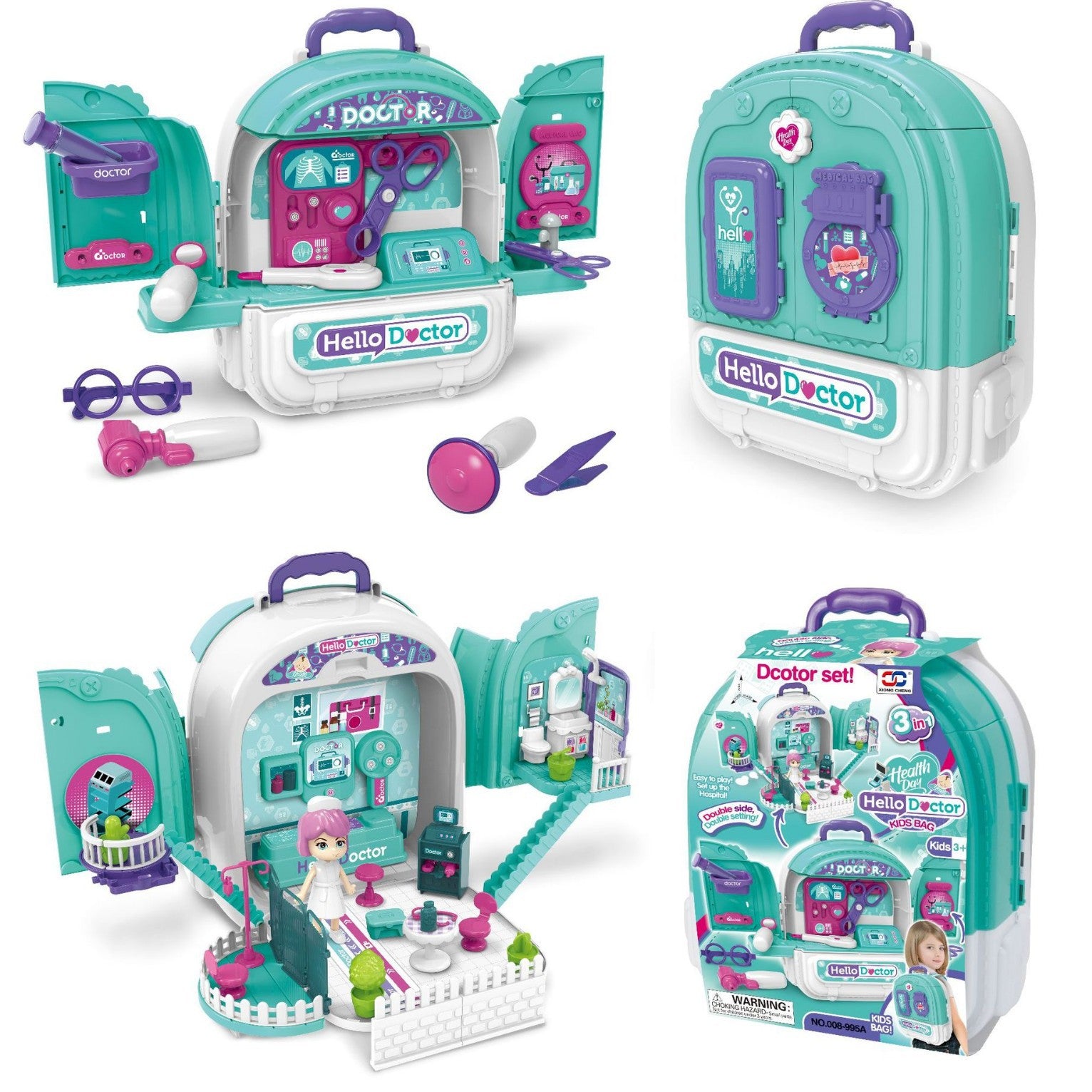 Children’s Playhouse Educational Toy Set - Imaginative Role-Playing Fun for Kids