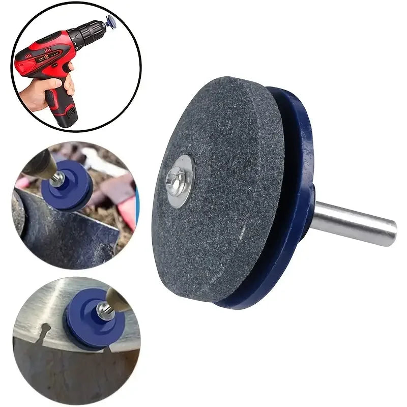 Electric Lawn Mower Blade Sharpener – Wear-Resistant Grinding Head &amp; Whetstone Sander