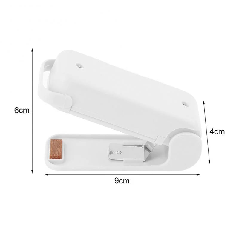 Mini Heat Bag Sealer – Handheld Battery-Powered Thermal Sealing Machine for Plastic &amp; Food Storage Bags – Portable &amp; Easy to Use