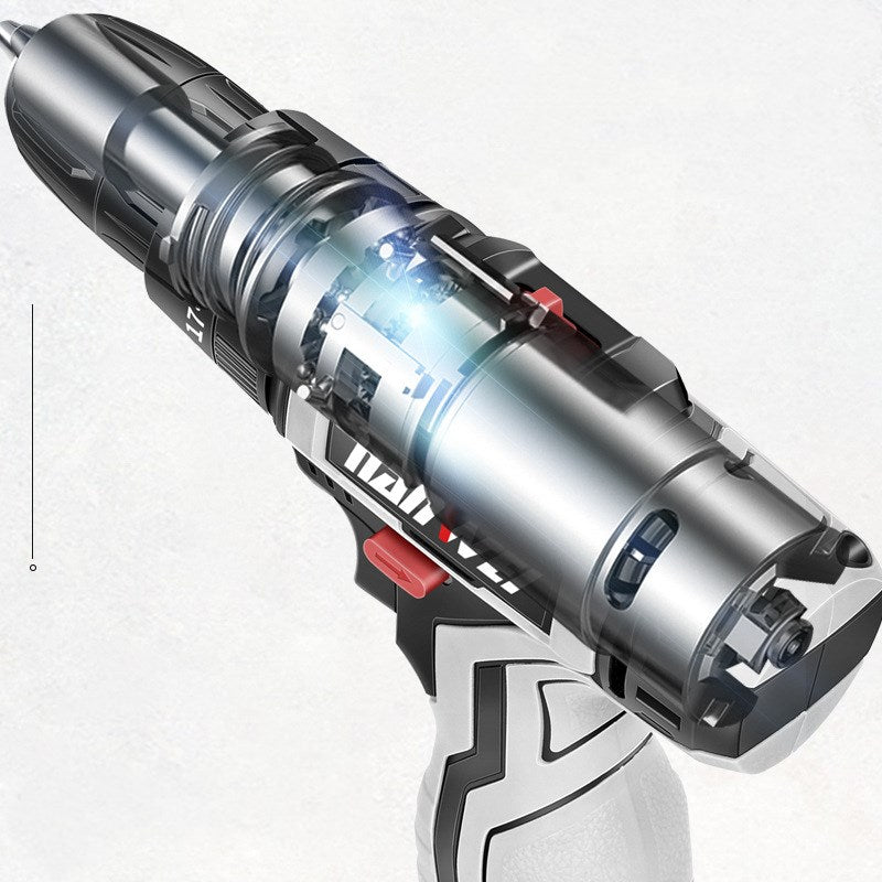 Rechargeable Electric Drill – Lithium Power Tool for Household DIY & Repairs