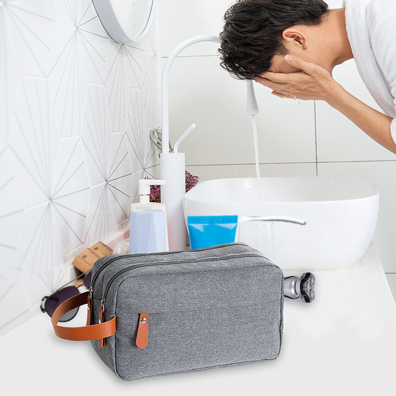Men’s Toiletry Bag - Travel Skincare and Grooming Storage Organizer