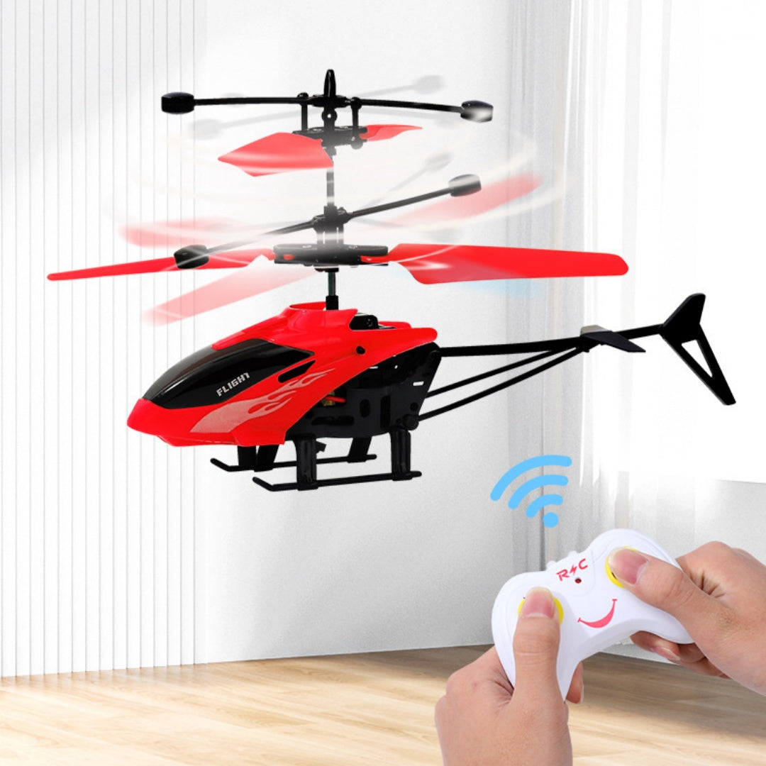 Children's Electric Remote Control Aircraft Toy - Rechargeable Intelligent Induction Flying Toy