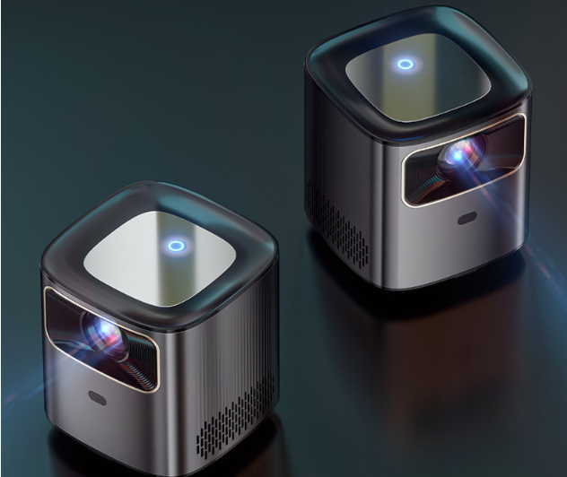 Mini Portable HD Projector - 1080P Video Player with Dual-Frequency 5G Wi-Fi