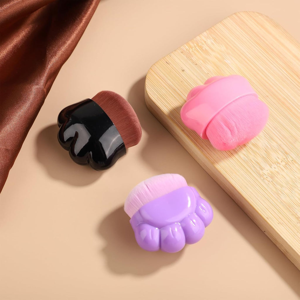 3-Piece Dog Paw Balm Brush Set - Pet Paw Soother & Skincare Brush for Dogs & Cats