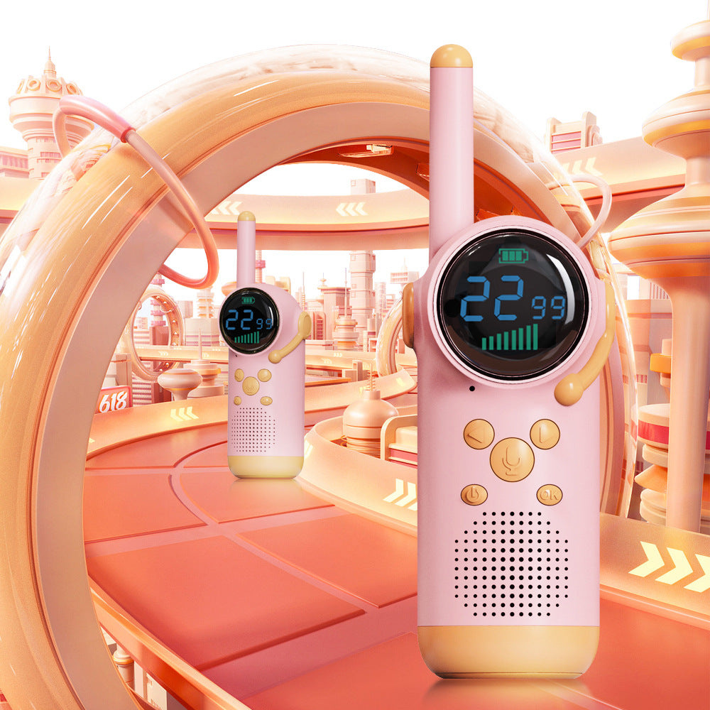 Slim kinders se Walkie-talkie Handheld Wireless Outdoor Interaktiewe Speelgoed