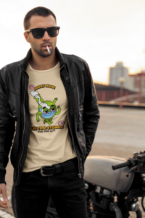 "Too Stoned For This Shit" DEMA Unisex Tee
